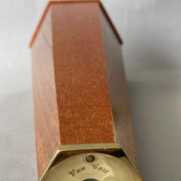 VanCort Wood and Brass Hexagon Kaleidoscope - Picture 10 of 16